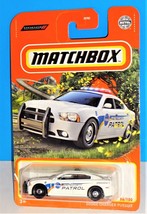 Matchbox 2022 MBX Highway #86 Dodge Charger Pursuit White NASA KSC Security - £2.38 GBP