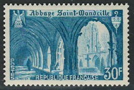 FRANCE 1951 Amazing Very Fine MLH Stamp Scott # 649 CV 5.00 $ - £2.30 GBP