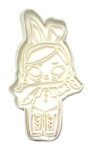 Hops Detailed Bunny Ears Surprise Doll Series Cookie Cutter USA PR2386 - £3.23 GBP