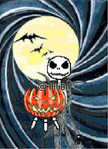 New The Nightmare Before Christmas Halloween Counted Cross Stitch Pattern - £3.91 GBP