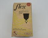 Flex Reusable Menstrual Cup, Non-toxic, 12-Hour Wear, Size 01, DAMAGED BOX - $14.84