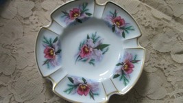 Limoges France Dish Ashtray 5 1/2&quot; Floral  [95L] - $62.41 CAD