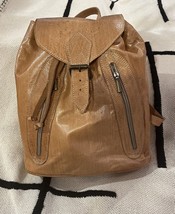 Natural leather backpack , Premium leather backpack, Unisex backpack Mor... - £50.05 GBP