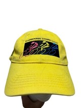 International Cycling Classic Yellow Strap Back Hat Super Week Pro Tour 40th - £11.92 GBP