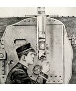 Submarine Periscope Diagram 1919 WW1 World War 1 Military Art Print DWS3C - $29.99