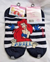1 Pair Kid&#39;s Disney Princess Ariel Ankle Socks Size 9-11 - $7.95