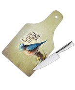 Love Lifted Me : Gift Cutting Board Blue Bird Lover Quote Inspirational ... - £23.16 GBP