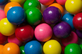 Large Dubble Bubble Gum Balls 1&quot; Around .25 Cents Ea  300ct - £15.50 GBP