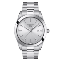 TISSOT T-CLASSIC GENTLEMAN T127.410.11.031.00 SILBER/SILBER HERREN UHR G... - $258.21