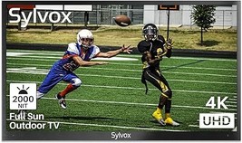 55&#39;&#39; Full Sun Outdoor Tv Waterproof 4K Television, 2000Nits All Metal Co... - $4,075.99