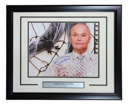 Creed Bratton Signed Framed 11x14 The Office Creed Bloody Shirt Photo JSA ITP - £91.96 GBP