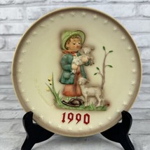 Hummel 1990 Annual Plate &quot;Shepherd&#39;s Boy&quot; No 286 Goebel Germany 7.5 Inches - $15.23