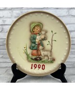 Hummel 1990 Annual Plate &quot;Shepherd&#39;s Boy&quot; No 286 Goebel Germany 7.5 Inches - £11.98 GBP