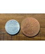 Seneca, Kansas KS Home Bakery Otto A. Kelm Good For One Loaf Bread Token... - $11.30