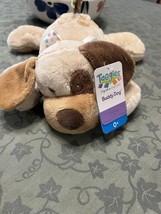 Taggies Buddy Dog Soft Toy Puppy stuffed animal plush 10&quot; Mary Meyer - NOS NEW - £11.59 GBP