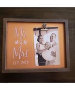 Primitives by Kathy Mr. &amp; Mrs. est. 2018 Inset Box Frame - £9.73 GBP