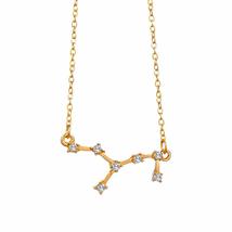 Gift Cubic Zirconia Diamonds Leg Foot Jewelry Horoscope Astrology Guardian Star  - £6.75 GBP