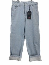 NWT Levi&#39;s Stay Loose Carpenter Stripe Jeans Men&#39;s Size 33x32 - £74.41 GBP