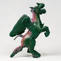 Pegasus Figure Vintage KO Imperial Green Vinyl Fantasy Winged Horse China - £15.74 GBP