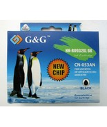NEW G&amp;G NH-R0932XL Bk Ink Cartridge CN-053AN  Use with HP OFFICEJET 6100... - £7.66 GBP