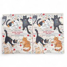2 Trader Joe’s Cat Treats Advent Calendar Cats Salmon Dried Seaweed NEW ... - $24.49