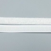 Bluemoona 25 Yards - 3/8&quot; 10MM sew-on Hook &amp; Loop Tapes (White) - £11.01 GBP