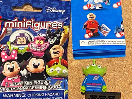 Lego Disney Minifigure Series 1 Pizza Planet Alien *Opened/New* fff1 - $11.99