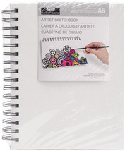essentials(TM) Canvas Cover Sketchbook 5.8&quot;X8.3&quot;- - $14.51