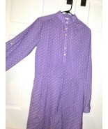 Vintage 80s 90s Purple  Ms Chaus Secretary Dress  11/12  Funky Glam - £47.59 GBP