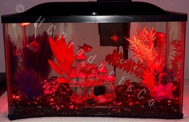 Remote Controlled Fish Tank LED Lights 20 Color/Motion Options 16inch Line Strip - £22.37 GBP