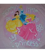Disney Mommy&#39;s Little Princess Belle Cinderella Beauty Pink TShirt 2T To... - £11.78 GBP