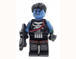 1 Punisher Franken-Castle Marvel Superhero Minifigure Block Toys - £6.83 GBP