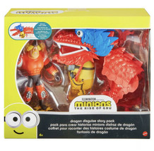 Minions Dragon Disguise Story Pack Action Figure Two-Pack For Kids Ages 4+ - £47.80 GBP
