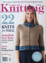 Love of Knitting Magazine Fall 2015 [Interweave, F &amp; W Media] - $1.40