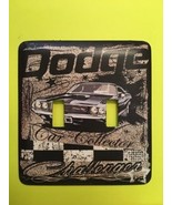 Dodge Double. Metal Light Switch Cover cars,trucks,cycles - £7.30 GBP