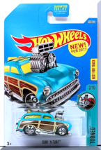 Hot Wheels - Surf &#39;N&#39; Turf: Tooned #2/10 - 300/365 (2017) *Turquoise Edition* - £2.39 GBP