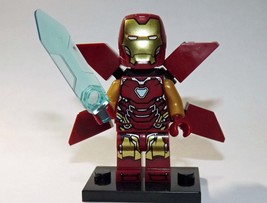 NWTOYS Iron-Man MK85 Endgame Final Battle Marvel Movie Custom Minifigure From US - £4.76 GBP