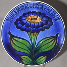 Royal Copenhagen 1917 Aluminia Weihnachten Christmas Plate – Faience 6.25 Inch - £38.24 GBP