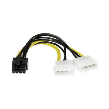 Startech.Com LP4PCIEX8ADP 6IN LP4 To Pcie 8PIN M/M Auxiliary Power Adapter - $74.35