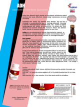 ADH Autism & Attention Deficit Hyperactivity Disorder supplement (Adult 1,60ml) image 3