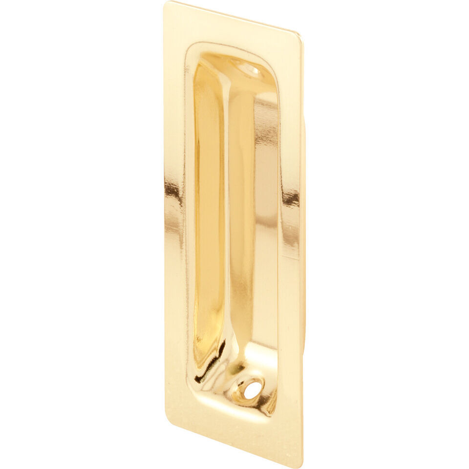 Prime-Line Pull Handle Brass Plated 7/8" X 2-5/8" Card - $21.01