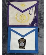 Lot of 2 Masons Masonic Freemasonry Aprons - €42,54 EUR Lot of 2 Masons Masonic Freemasonry Aprons - €42,54 EUR