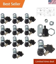 Modern Keyed Alike 5/8 Inch Tubular Cam Locks - Efficient Security for C... - $2,017.46 MXN