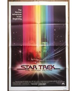 *STAR TREK: THE MOTION PICTURE (1979) Folded One-Sheet Poster VF+ Bob Pe... - $175.00