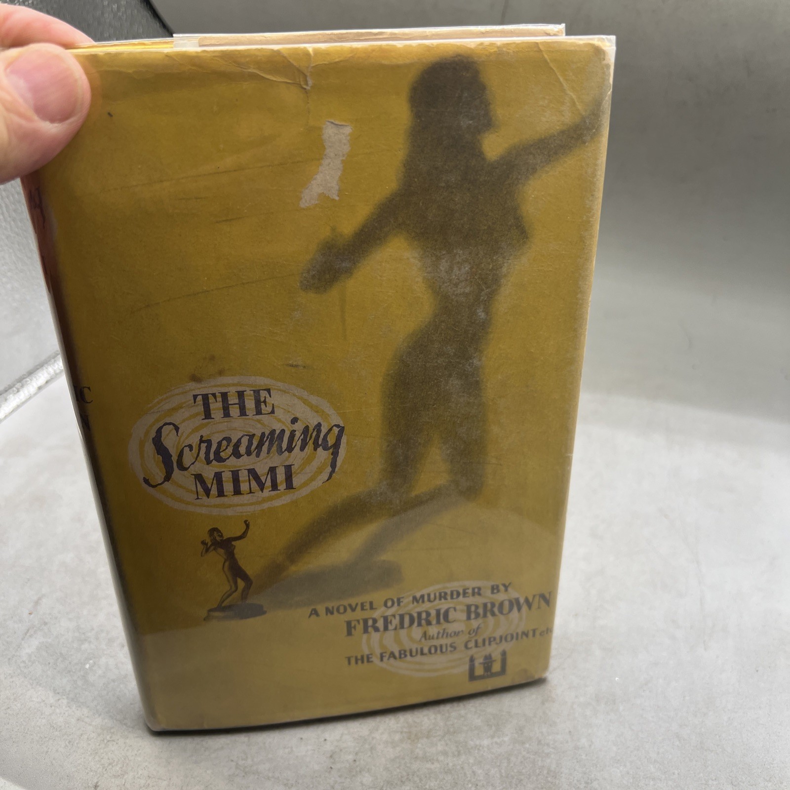 THE SCREAMING MIMI FREDRIC BROWN 1949 BCE HCDJ CRIME MYSTERY - $23.75