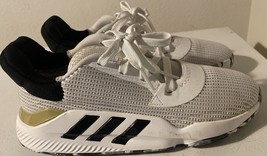 Adidas Mens Pro Bounce 2019 Low EF0472 White Basketball Shoes Sneakers S... - $565.86 MXN