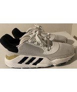 Adidas Mens Pro Bounce 2019 Low EF0472 White Basketball Shoes Sneakers S... - $30.00