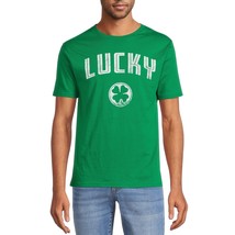 Way To Celebrate St. Patricks Day Men&#39;s  Lucky Graphic Tee Size S (34-36) - £10.27 GBP