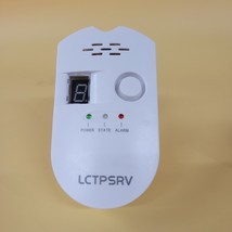 LCTPSRV Gas alarms - Digital Display, Battery Operated, High Sensitivity... - £23.08 GBP