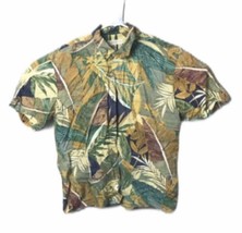 The Territory Ahead Men&#39;s Floral Hawaiian Shirt Short Sleeves sz Large L - £20.24 GBP